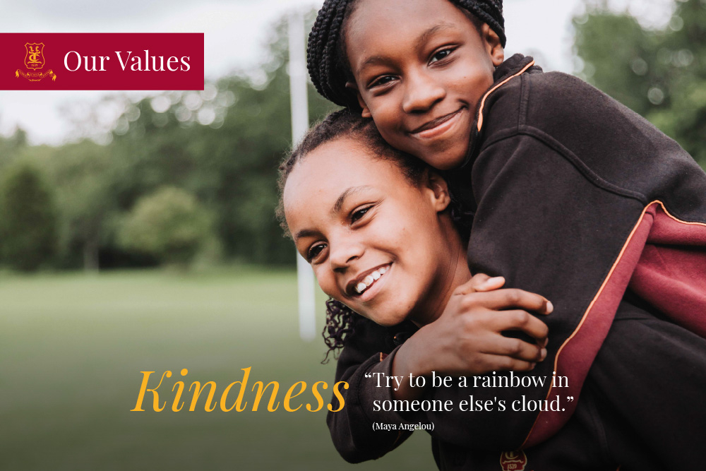 Crypt School Value board Kindness 1500x1000mm copy